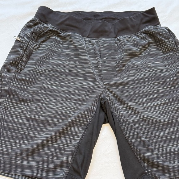Lululemon Pace Breaker Short 9” Men’s M – Less Space Black Dark Slate Athletic - Picture 4 of 10